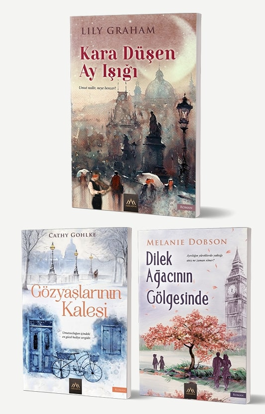Arkadya Aşk Romanları Seti - (3 Kitap)